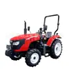 Tractor agrícola diésel con tracción en las cuatro ruedas Cultivador rotativo multifuncional Tractor de ruedas de cuatro ruedas de alta potencia, de doble propósito, resistente al agua y a la sequía