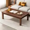Mesa de Centro Estilo Chinês Liquidação Mesa de Chá Retangular Estilo Chinês para Escritório Mesa de Chá Pequena com Armazenamento em Camada Dupla para Sala de Estar de Casa Apartamento Pequeno Mesa de Chá Mesa