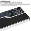 Funda para teléfono Samsung S25 Ultra en stock Funda para teléfono S25 Funda para teléfono S25 Plus de cuero liso galvanizado Supercar
