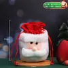 Bolsa de Maçã de Natal Bolsa de Presente Bolsa Tote Bolsa de Doces Adultos Crianças Crianças Papai Noel Bolsa de Presente
