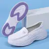 Sapatos de Enfermeira para Primavera e Verão, Sola Macia, Respiráveis, Antiderrapantes, Sola Grossa, Calçados de Trabalho Específicos para Hospital, Em Estoque para Atacado, Dropshipping Transfronteiriço