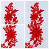 Bordado de Ropa Changshu Runfa Aplique Tridimensional Encaje Soluble en Agua Floral Hecho a Mano DIY Accesorios para Vestido de Novia Ribete de Encaje