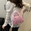2025 Nuevo Bolso Tote Estampado de Cerezas para Mujer Bolso de Hombro Cruzado para Mujer Bolso de Mano Casual de Gran Capacidad para Mujer Bolso de Mamá