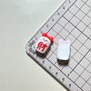 Pegamento crema DIY Año Nuevo Dios de la Riqueza sobre rojo material de festival pasador parche hecho a mano colgante casero accesorios de resina