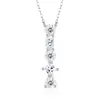 Moda de Comercio Exterior Estilo Ins Lujo Accesible Nicho Collar Transfronterizo Nuevo Collar de Plata 925 que No se Desvanece Accesorios para Mujer Verano