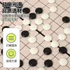 Conjunto Magnético de Gomoku Diretamente do Fabricante, Gomoku para Crianças e Alunos do Ensino Fundamental, Conjunto de Tabuleiro Dobrável Portátil Educacional para Iniciantes