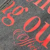 Jeans Rectos con Estampado de Letras para Hombre, Lavados y Desgastados, Moda Urbana, Hip-Hop, Frescos y Elegantes, Pantalones Sueltos de Pierna Ancha hasta el Suelo