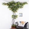 Árbol Vid Vid Vid Planta Artificial Hoja de Uva Boda Paisaje Balcón Tubería Jardín Árbol Planta Verde Decoración