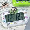 Nuevo Crayon Pequeño Nuevo Reloj Despertador Decorativo Estudiante Multifuncional Niños Reloj Despertador de Mesita de Noche Mini Reloj Electrónico Alarma