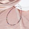 Collar de espinela multicolor para mujer, con piedras naturales, joyería con personalidad, venta al por mayor.