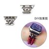 Para apple watch s10 conector de hebilla con cuentas correa apple watch98765 herramienta de bricolaje accesorios