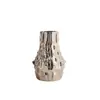 Vaso Cerâmico Galvanizado, Modelo Minimalista Moderno de Formato Irregular para Sala de Estar, Recipiente Criativo para Flores, Arranjo de Flores Secas, Decoração de Rack de TV para Sala de Estar