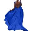 Punto 8078 Vestido de Playa para Maternidad Amazon Europeo y Americano Sexy Tirantes sin Mangas Color Sólido Largo de Falda Amplia