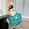 Bolsa de viaje con separación de humedad y sequedad, bolsa de almacenamiento de equipaje portátil de gran capacidad, bolsa para niños y madres, bolsa de almacenamiento de zapatos portátil, bolsa deportiva de fitness