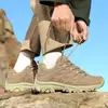 2025 nuevos zapatos de senderismo cross-country para exteriores con tendencia de moda de talla grande para parejas transfronterizas, zapatos de moda para parejas