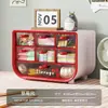 Caja Organizadora de Escritorio Tipo Cajón Dopamina Linda para Dormitorio Estudiantil Cosméticos y Papelería Gran Capacidad a Prueba de Polvo