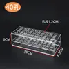 Diámetro 1.2CM Portabolígrafos Multiorificio Portabolígrafos de Cejas Portabolígrafos de Tinta Estacionería Soporte Multifuncional para Exhibición de Paletas