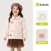 AntiestáticaDudu Home Chaqueta para Niñas Hermoso Top para Niñas Ropa de Otoño para Niños Ropa Nueva para Bebés