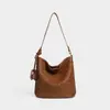 Bolsa de balde tecida retrô de alta qualidade, casual, grande capacidade, versátil, de ombro único, transversal, bolsa de balde simples e estilosa