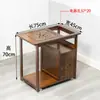 Mesa de Chá Móvel Uso Doméstico Pequena Mesa de Chá Mesa de Café Sala de Estar Varanda de Casa Mesa de Chá Moderna Simples Pequeno Apartamento Sala de Estar Carrinho de Chá