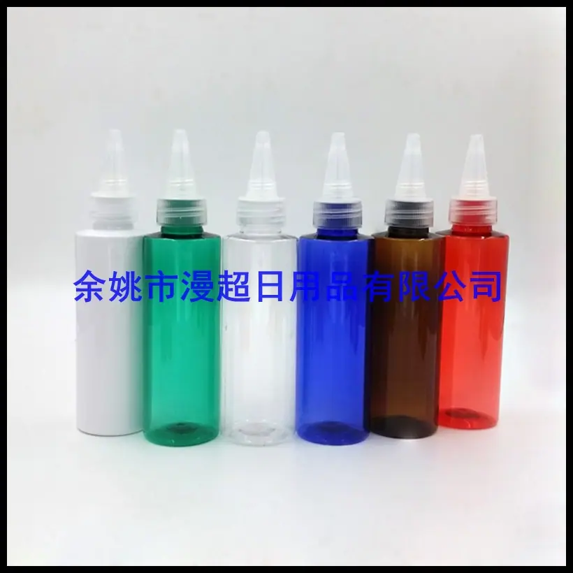 120ml 平肩pet + 尖 盖