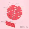 Adornos para Insertar en Pastel Cumpleaños Horneado Boda China Decoración Hierro Vintage Fénix Yu Fei Colgante Guirnalda Bandera