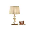 Lámpara de Mesa de Cristal Lámpara de Mesita de Noche para Dormitorio Lujo de Gama Alta Cristal K9 para Niñas Estilo Nórdico Americano Simple Moderno Habitación de Huéspedes