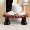 Taburete doméstico engrosado para inodoro, una herramienta útil para usar inodoros de tipo sentadilla, reposapiés de baño, escalón para inodoro, diseño creativo