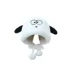 Chapéu Lei Feng de orelha de gato para outono e inverno, feminino, fofo, à prova de vento, quente, para ciclismo, proteção de orelha, veludo cotelê, chapéu de piloto do nordeste