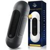 Dispositivo de Masaje Eléctrico Masturbación Tise para Uso Masculino Manos Libres Canal Simulado, Juguete Sexual, Juguete para Adultos, Copa Avión Vibratoria