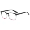 Gafas retro lisas montura de gafas de moda anti-luz azul montura de gafas coreana de moda ultraligera montura óptica al por mayor 8082