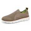 Zapatos para hombre de talla extragrande transfronterizos tendencia de moda tejido volador slip-on zapatos perezosos de un paso zapatos casuales deportivos hombres