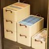 Cesta de Almacenamiento Plegable Catiónica con Marco de Acero, Caja de Almacenamiento para Armario del Hogar, Almacenamiento de Ropa con Diseño a Prueba de Humedad