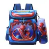 Mochila Transfronteriza 2026 Nuevo Ruso Niños y Niñas Cáscara Dura 3D Dibujos Animados Spider-Man Bolsa Infantil