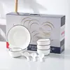 Juego de Platos Cerámicos Bohemios Transfronterizos, Tazones, Palillos, Vajilla, Regalos Pequeños, Souvenirs, Tazones Cerámicos para el Hogar, Cajas de Regalo