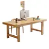 Escritorio de madera maciza escritorio para computadora sala de estar hogar escritorio de estudio mesa de estudio moderno simple mesa extra gruesa