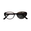 Gafas para Miopía que Cambian de Color Modelo Nuevo 2025 Montura Ojo de Gato Marrón Té, Graduación Personalizable, Luz Azul Anti-Reflejo, Gafas para Miopía Adelgazantes