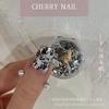 BRILHAR. Nail Art Material Retro Nanyang Estilo Outono Rock Peças Lantejoulas Misturadas Glitter Sudeste Asiático Reino Secreto Jóias