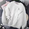 Sudadera de cuello redondo para hombre, marca de moda de otoño, ropa interior holgada de manga larga con estampado que combina con todo, ropa para parejas para hombres y mujeres, top para estudiantes