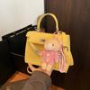 Bolsas 2025 Bolsa de axila Cesta de vegetais Grande capacidade Bolsa de ombro Bolsa transversal Simples Bolsa de cor doce