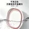 Balanza de Plástico Plegable Portátil para Lavandería de Dormitorio de Estudiantes, Lavabo Grande para Cara del Hogar, Lavabo para Viajes de Bebé