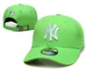 Gorra de Béisbol Nueva 2024 para Hombres y Mujeres, Visera Bordada Ajustable, Moda Versátil Emblema del Equipo La/Ny Pico de Pato