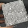 Cor Sólida Tira de Gelo Luminosa Vaga-lume Feito à Mão Acessórios de Enchimento de Bolas Acessórios para Joias DIY 3*7 Acrílico Tira de Gelo Pinça