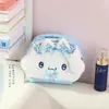 Bolsa de Cosméticos de Peluche Nueva de Kuromi Estilo Dibujos Animados Portátil para Viaje Bolsa de Artículos de Tocador Gran Capacidad Bolsa de Almacenamiento Multifuncional