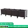 Caja de Plantación Móvil para Verduras de Balcón con Ruedas Universales, Set Familiar de Maceta de Plástico para Interiores/Exteriores, Maceta Especial para Cultivo de Verduras