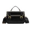 Bolso bandolera de hombro de moda retro popular para mujer 2023, nuevo bolso de comercio exterior, bolso cuadrado pequeño portátil de estilo occidental simple