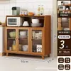 Nuevo Aparador de Estilo Chino, Armario para Vino, Alacena de Gran Capacidad para Cocina, Armario Multifuncional para Té, Armario para Preparación de Comidas en Sala de Estar del Hogar