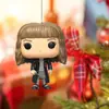 Nuevo colgante navideño de personajes de películas famosas, adorno para el árbol de Navidad, colgante para el coche o la mochila.