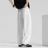Pantalones de Algodón Puro Tipo Zanahoria para Hombre, Pantalones Finos de Verano, Pantalones Rectos para Hombre, Pantalones Casuales para Hombre, Pantalones Sueltos de Pierna Ancha