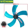 Aspas de Ventilador Eléctrico, Aspas de Ventilador Silenciosas, Ventiladores de Pie, Ventiladores de Mesa, Ventiladores de Pared, Aspas de Ventilador, Accesorios Universales Espesados para Ventilador